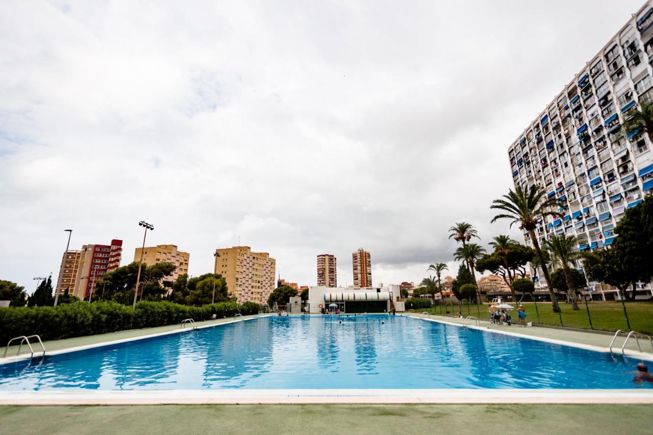 Modern Studio With See And City View Benidorm Esterno foto