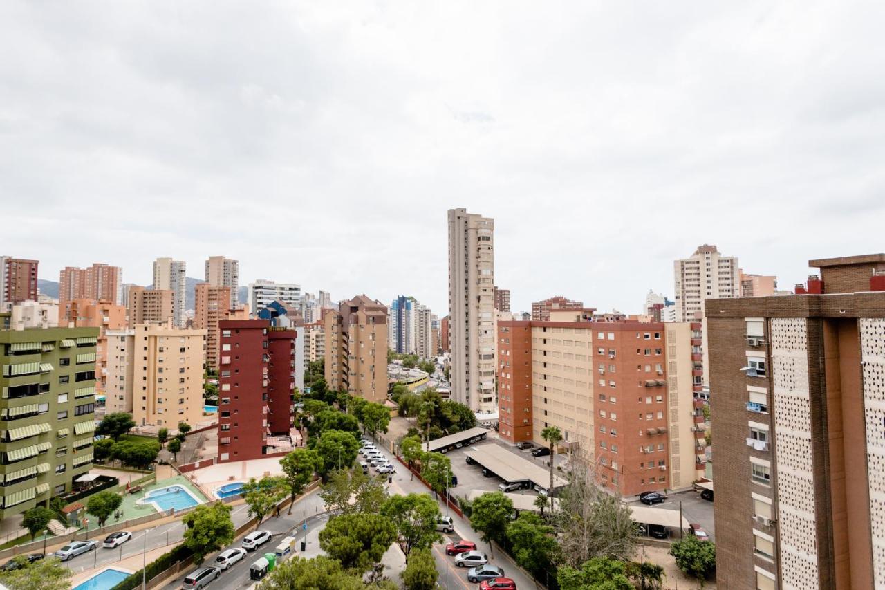 Modern Studio With See And City View Benidorm Esterno foto