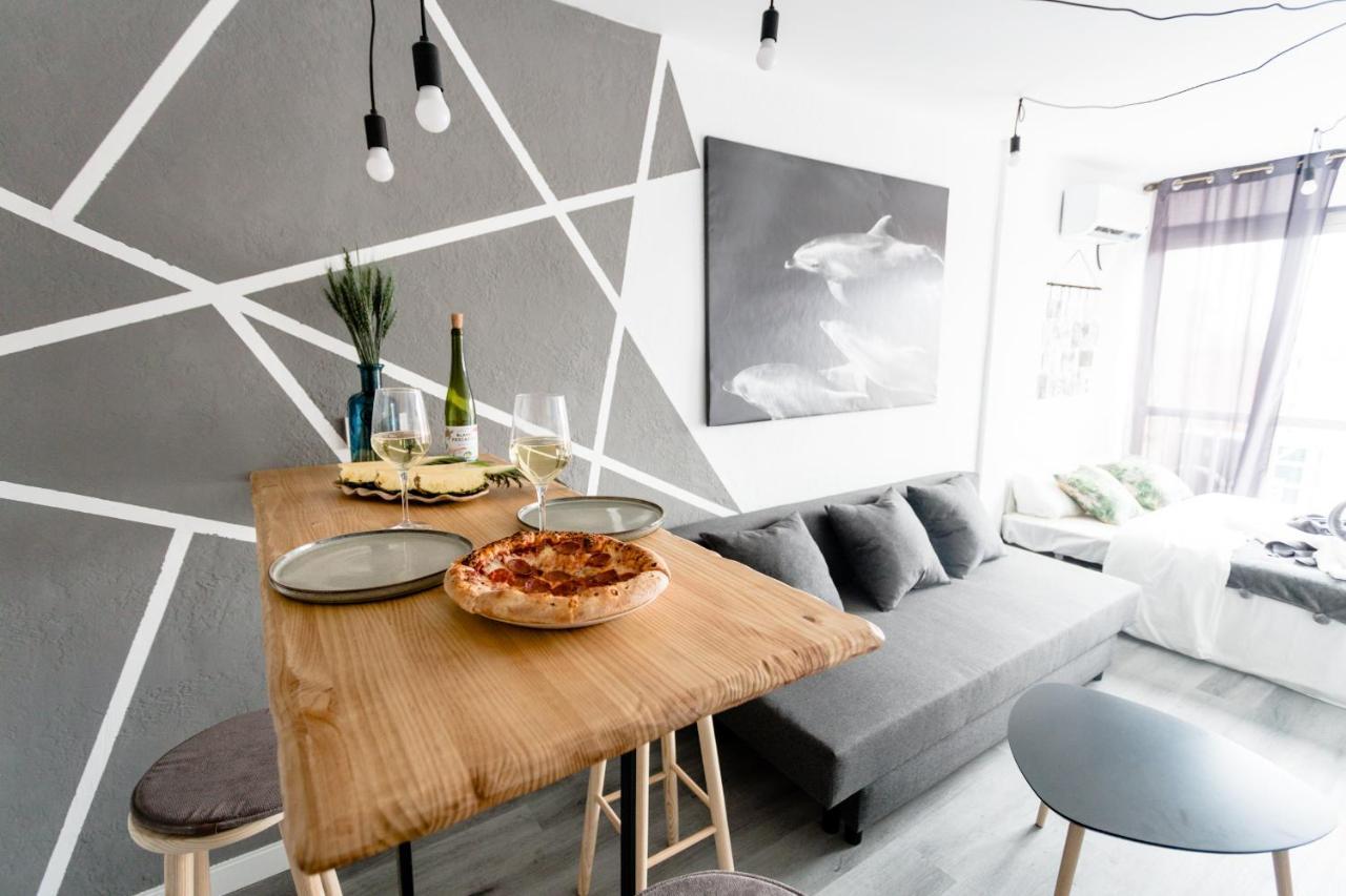 Modern Studio With See And City View Benidorm Esterno foto